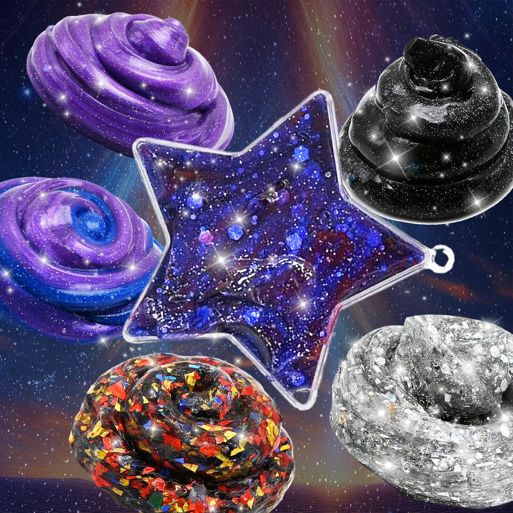 Toybreeze slime kit crunchy add-ins add tactile fun and sensory exploration