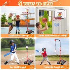 Toycost door-mounted basketball hoop quick setup on a standard door.
