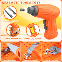 Toycost durable ABS tools with smooth edges for safe toddler play.