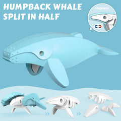 Toycost Magnetic Ocean Cachalot assembly offers realistic details for immersive play.