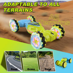 ToyFuntasy 360-degree spin and drift modes showcase impressive stunt potential.