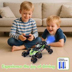 ToyFuntasy Gesture RC car offers two control modes for family fun.