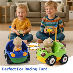 ToyFuntasy RC dinosaur controllers for easy, responsive steering