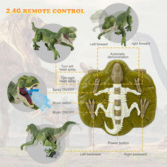 ToyFuntasy RC dinosaur DIY assembly boosts creativity and hands-on learning