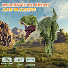 ToyFuntasy RC dinosaur roaring feature enhances pretend dinosaur adventures at home
