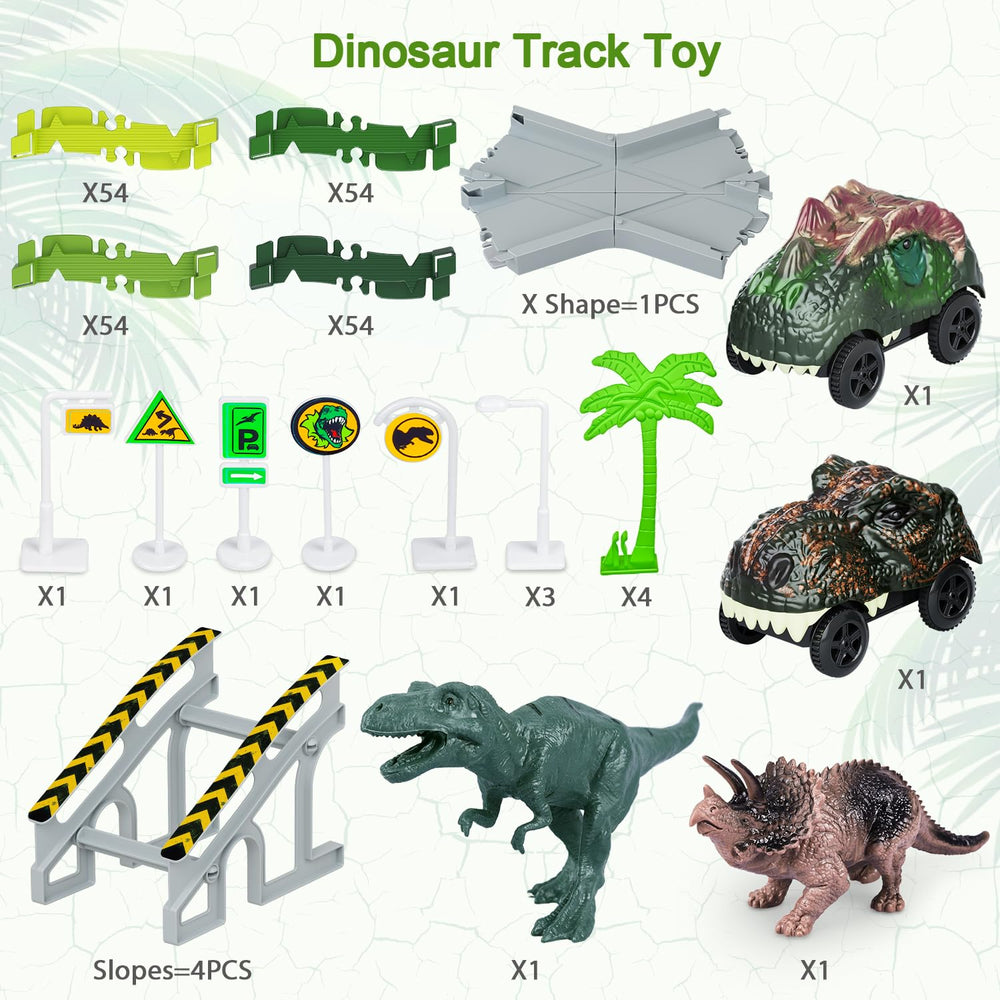 Toyk Dinosaur Cars in Action invite interactive ride-along fun.