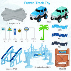 Toyk dynamic track pieces enable flexible layouts for evolving race routes