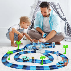 Toyk easy-assembly tracks simplify setup and teardown