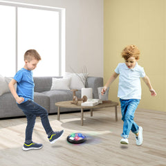 Toyk Hover Soccer Ball powered by batteries enables portable, cordless fun