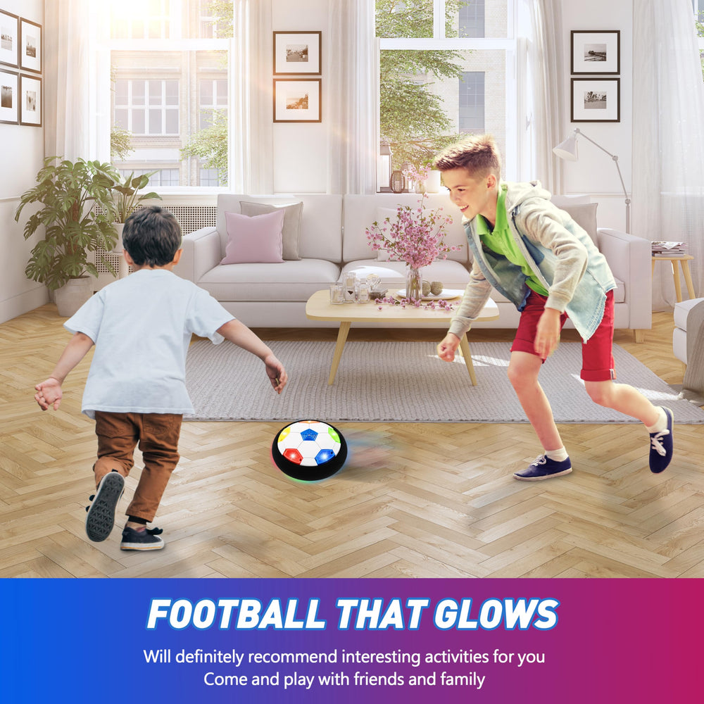 Toyk hover soccer ball invites family fun and practice