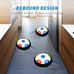 Toyk hover soccer ball designed for indoor play