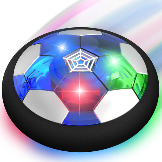 Toyk Hover Soccer Ball with LED lights enhances indoor play and visibility