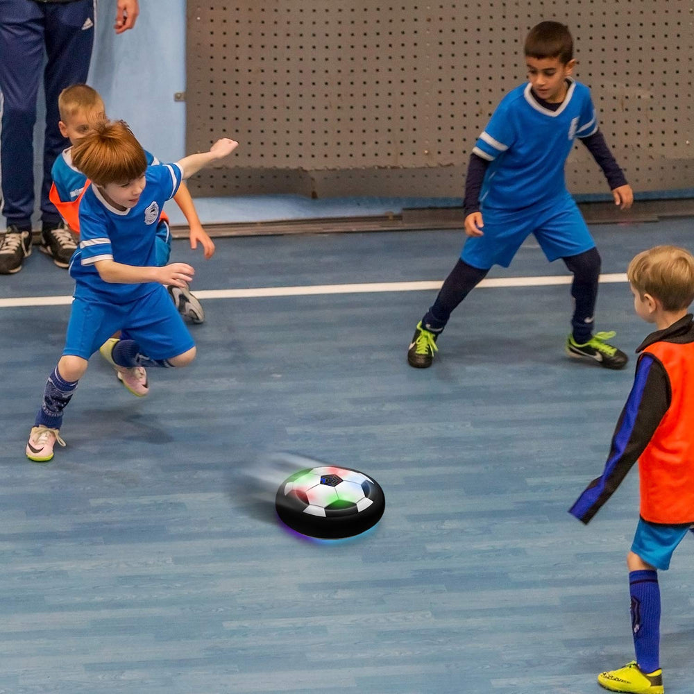 Toyk LED hover soccer ball battery compartment access