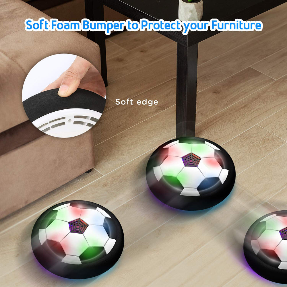 Toyk LED hover soccer ball side glow for outdoor training