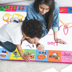 Toyk Water Doodle Mat pink kids enjoy screen-free, imaginative play