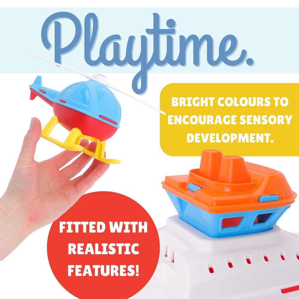 Ideal for two-year-olds and up, with bright colors inviting exploration.