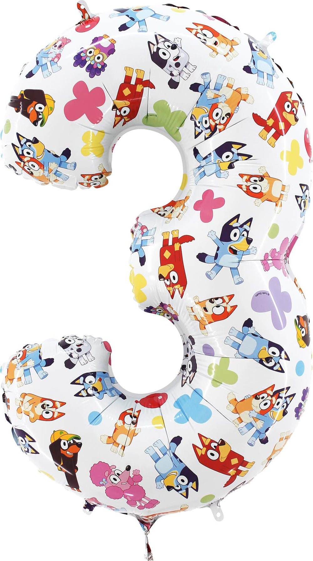Toyland Bluey Bingo 26 inch number balloon for party decor and celebration