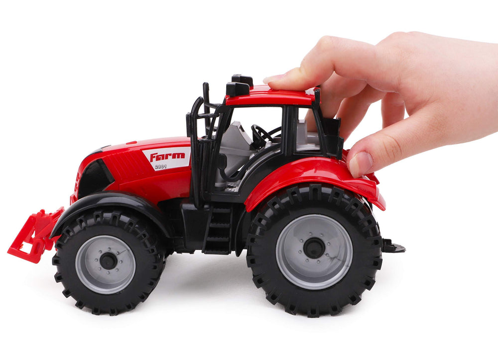 Toyland pink friction-powered tractor appealing color for little farmers