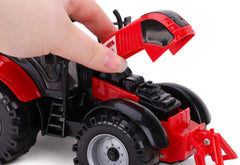 Toyland red friction-powered tractor ready for fast toy sessions