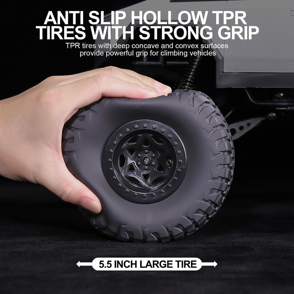 toylefun 45-degree climb capability ensures steep slopes are approachable for aspiring drivers