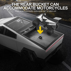 toylefun all-terrain 4x4 RC truck conquers sand and mud with confidence