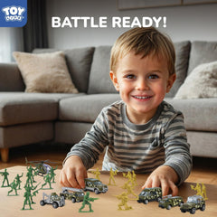 TOY Life Army Men helicopter enabling dynamic aerial play and missions