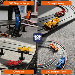 TOY Life magnet cars hug the curves for smoother turns.