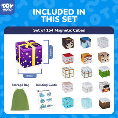TOY Life magnetic blocks kids building scene - fosters creativity and spatial thinking