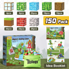 Toylogy dinosaur castle scene promotes imaginative construction