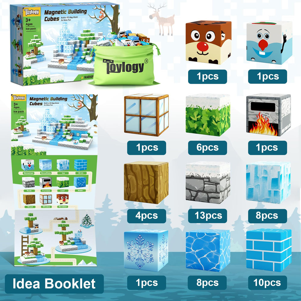 Toylogy magnetic blocks family play ideas for cooperative building sessions