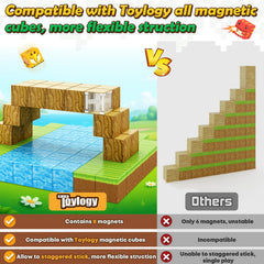 Toylogy blocks with safe rounded edges designed for toddler handling