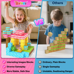 Toylogy Mine Magnet World gingerbread doors invite exploration and stories.