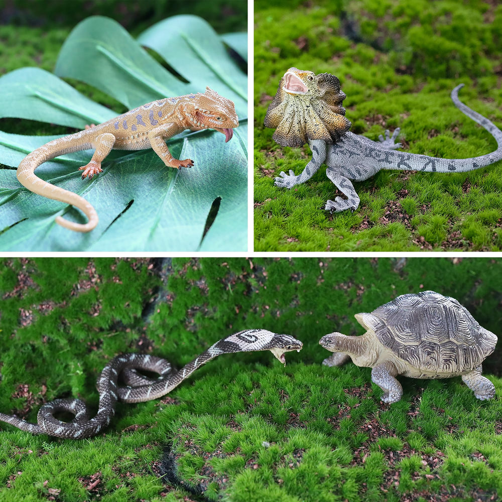 TOYMANY Cobra figurine ideal for dioramas and child-friendly pretend adventures