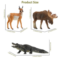 Toymany forest animal pronghorn figurine for creative storytelling