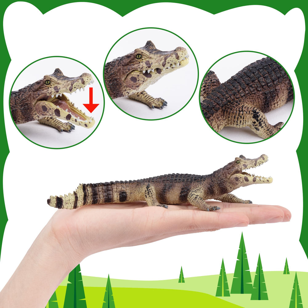 TOYMANY Gecko figurine brightens desk displays and educational crafts