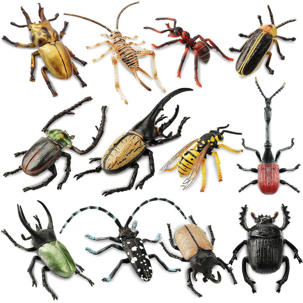 Toymany jansons long-armed scarab beetle figurine with precise textures for science lessons