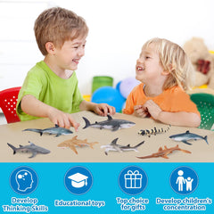 Toymany Lemon Shark toy for interactive learning and playtime