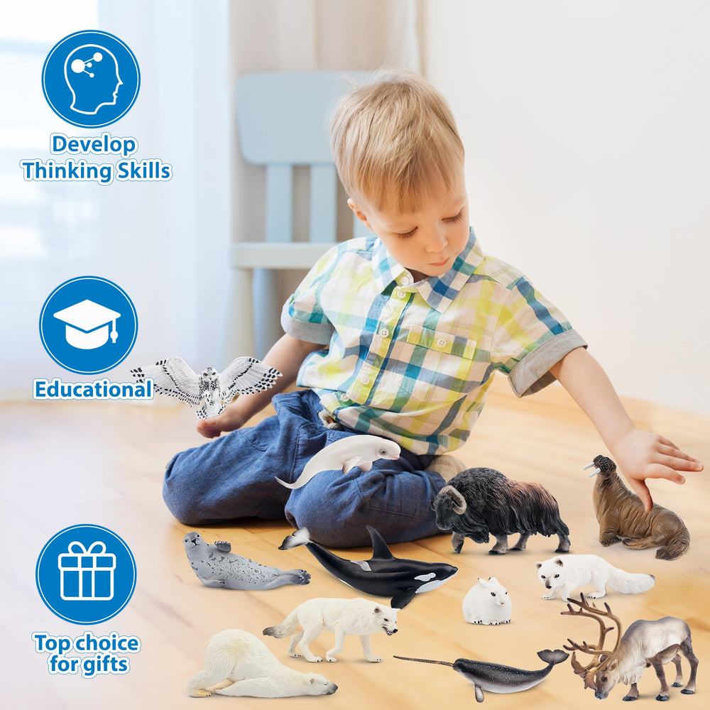 Toymany orca figure enhances imagination and educational display