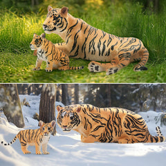 Toymany decor-ready figures brighten kids' rooms with a playful wildlife vibe.