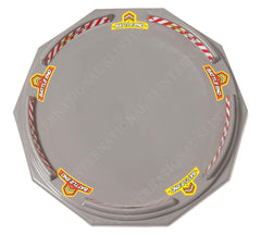 TOYMECA Decagon Stadium shows 4–6 players ready for action and play.