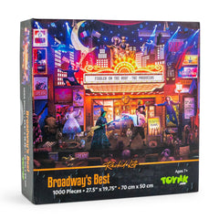Toynk Broadway's Best on-stage collage evokes theater vibes for family nights