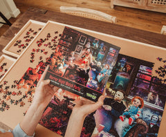 Toynk completed puzzle measures 28 by 20 inches, ideal for wall display.