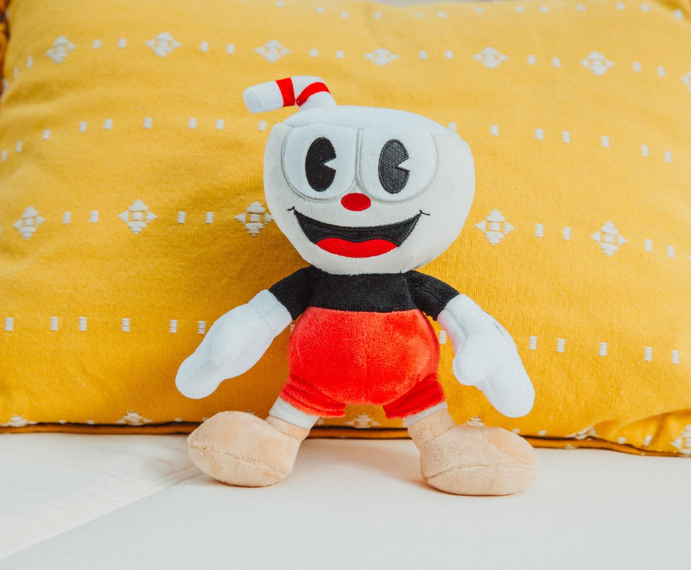 Toynk Cuphead 8-inch plush inspired by Inkwell Isle art