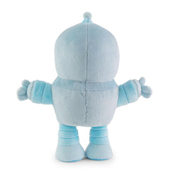 Toynk Futurama Bender 8-Inch Chibi Plush closeup embroidery highlights charm