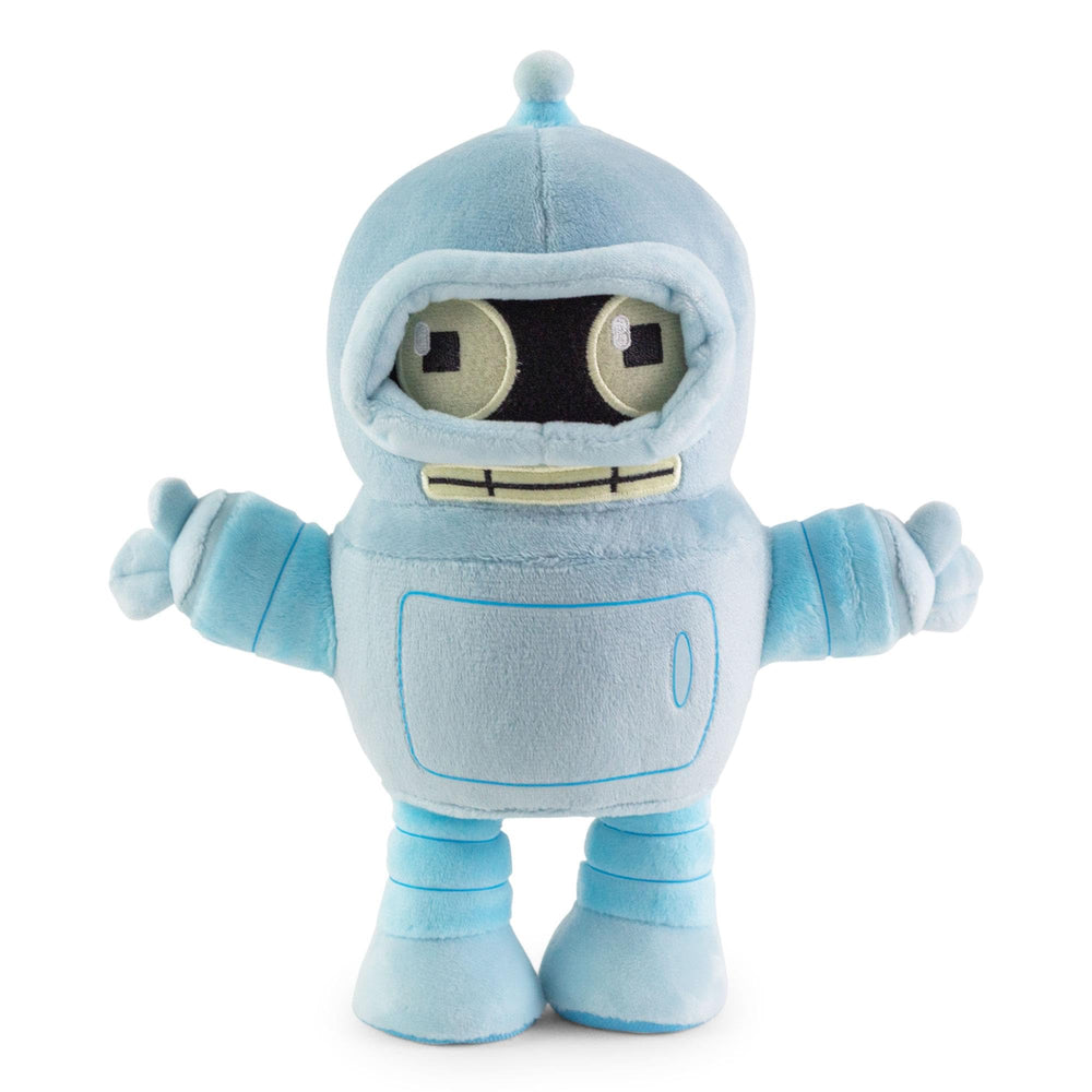 Toynk Futurama Bender 8-Inch Chibi Plush side angle ideal as desk buddy
