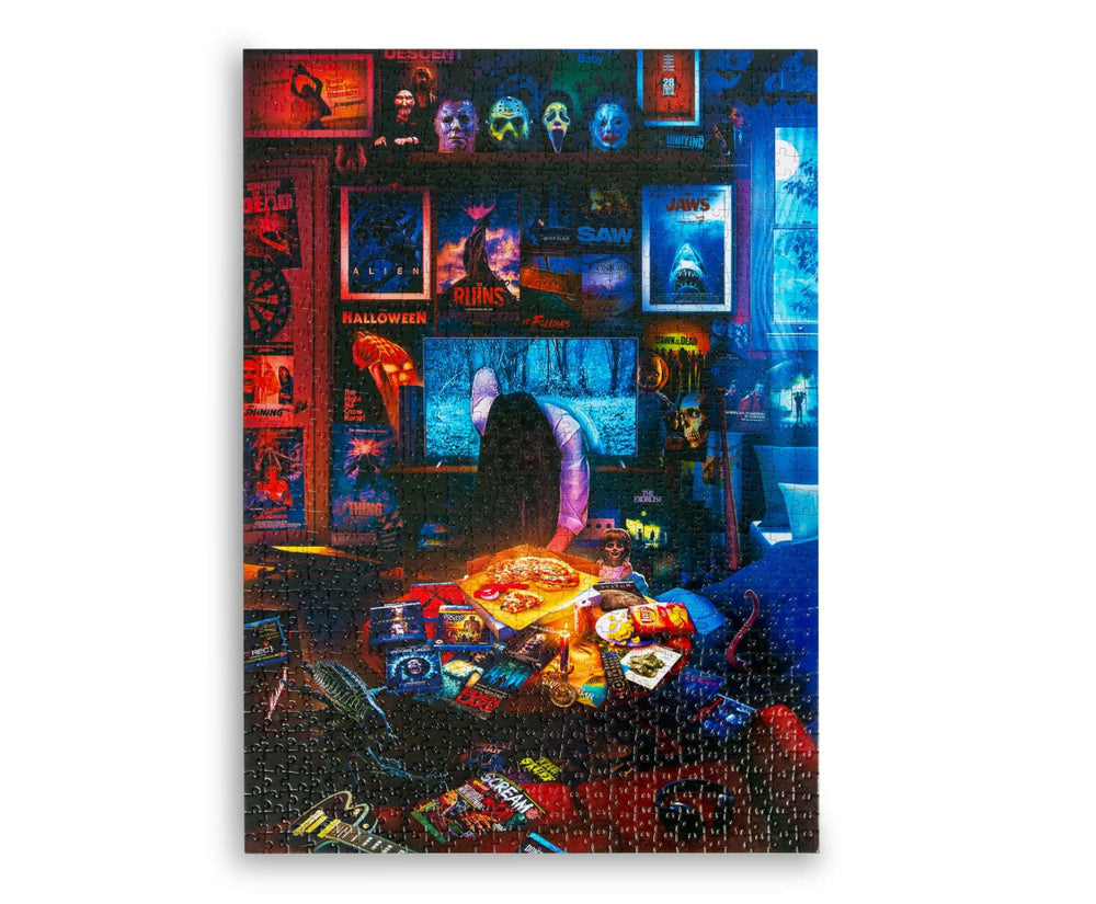 Finished puzzle size 28 by 20 inches for display and play