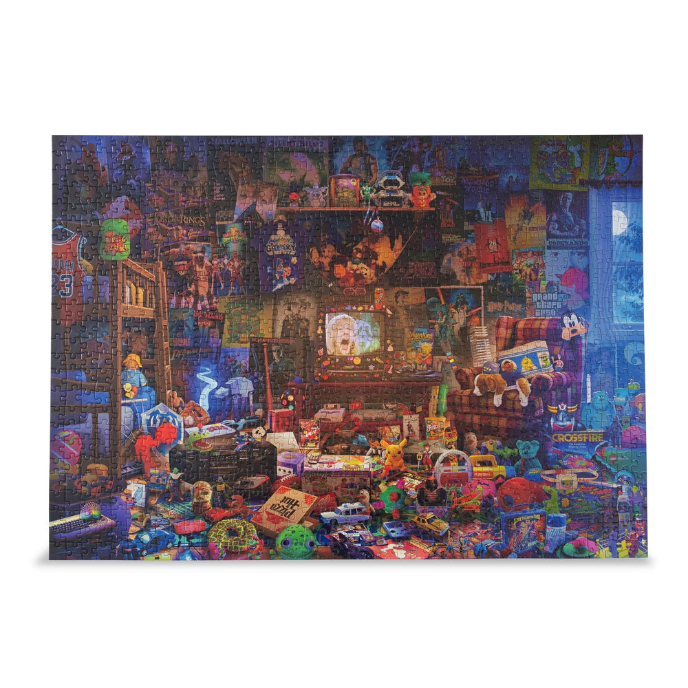 Toynk Millennial Dream Room puzzle box front shows 1000-piece challenge.