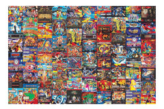 Toynk Pinball Parlor Puzzle pieces close-up highlights precise interlocking for easy assembly.