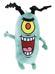 Toynk SpongeBob Plankton plush side view, ideal for shelf display and collection