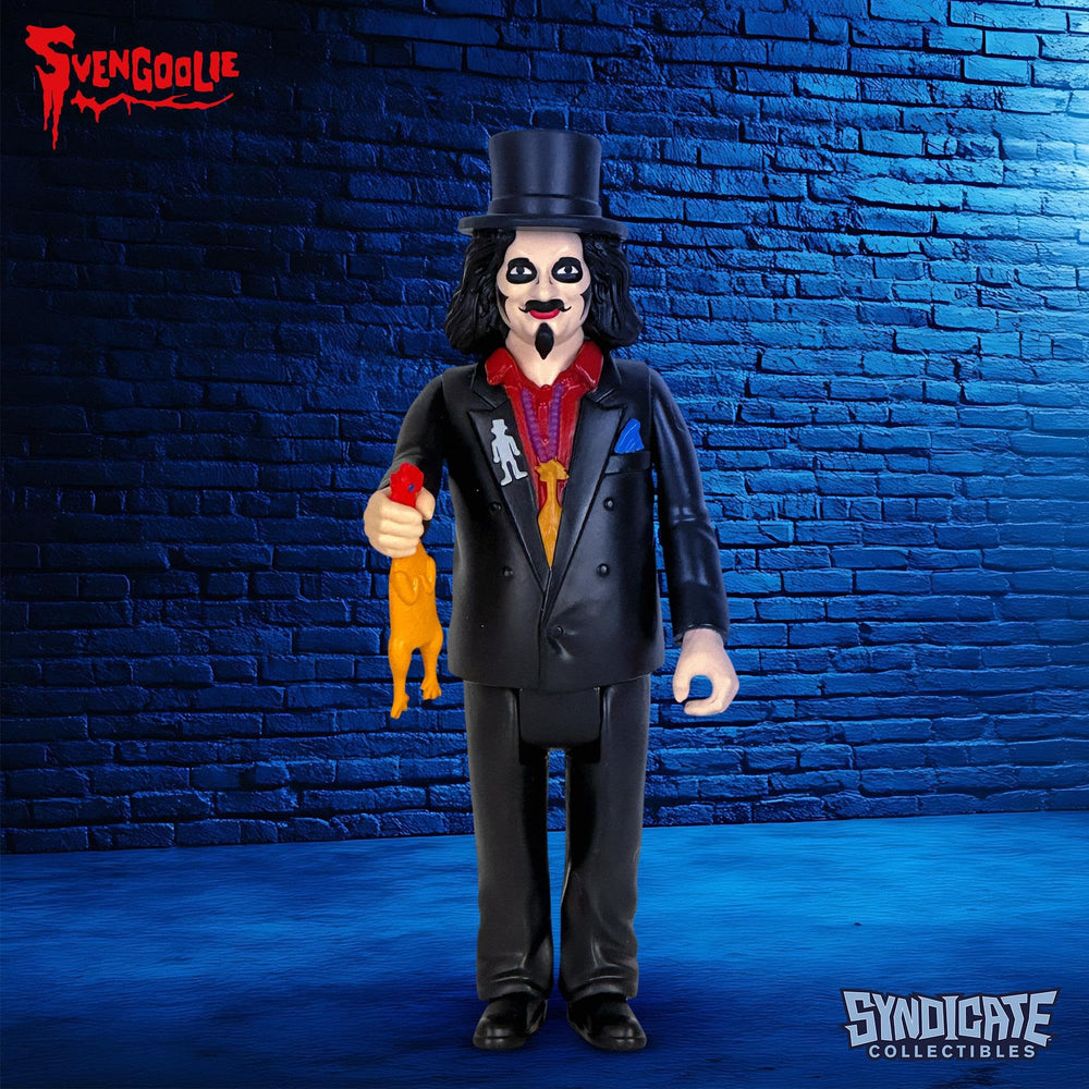 Toynk Svengoolie includes Kerwyn rubber chicken accessory for playful scenes.